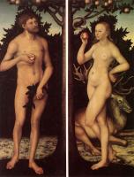 Lucas il Vecchio Cranach - Adam and Eve